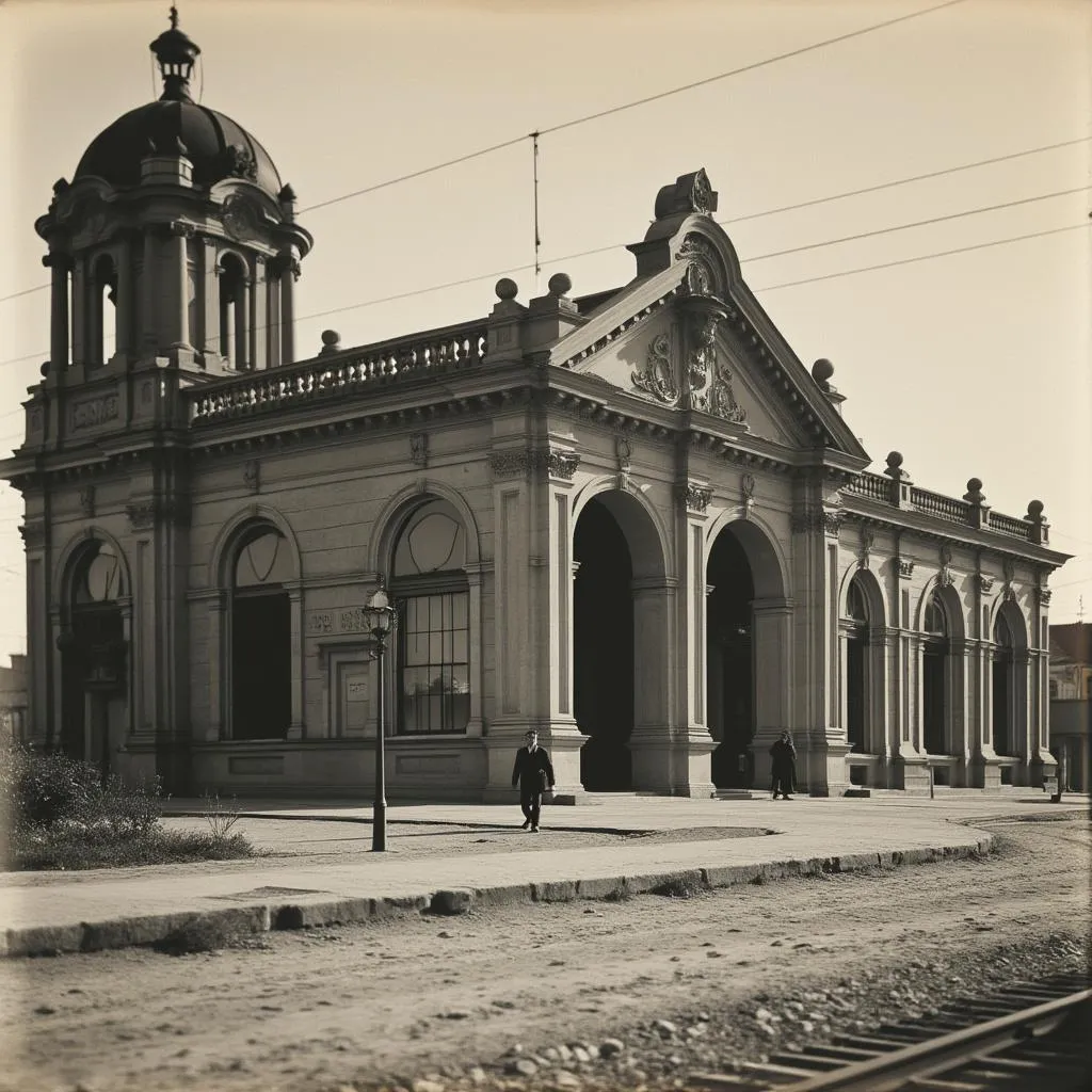 Histórica primera estación de YPF en Argentina