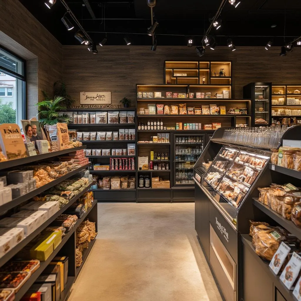 Interior de tienda FULL YPF