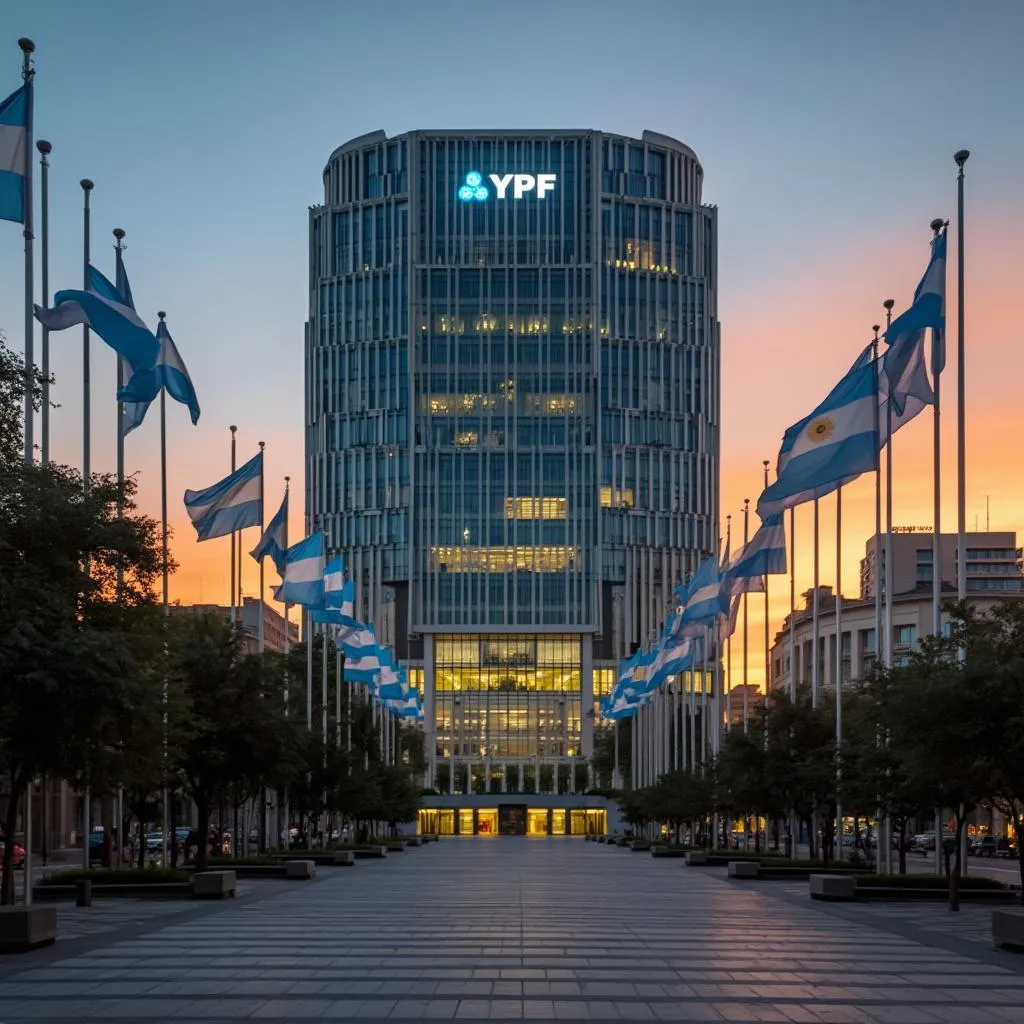 Sede central de YPF en Buenos Aires