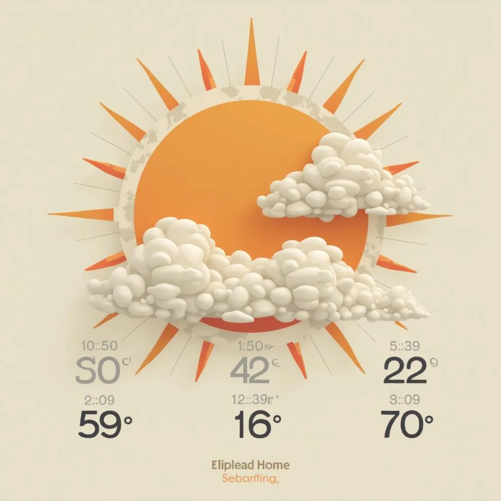 Icono de pronóstico del tiempo