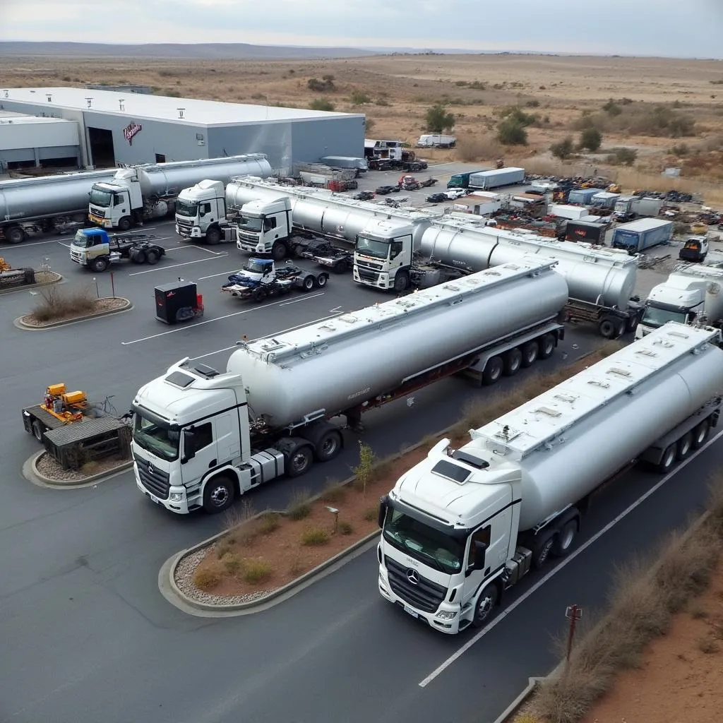 Centro logístico de distribución YPF