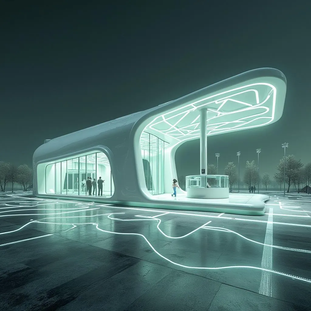 Prototipo de estación YPF con hidrógeno